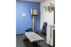 Massage Table and X-Ray